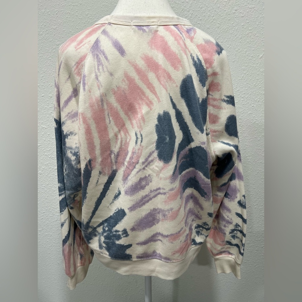 Grayson Threads "Choose Happy" Tie-Dye Top in Blue and Pink - Picture 3 of 7